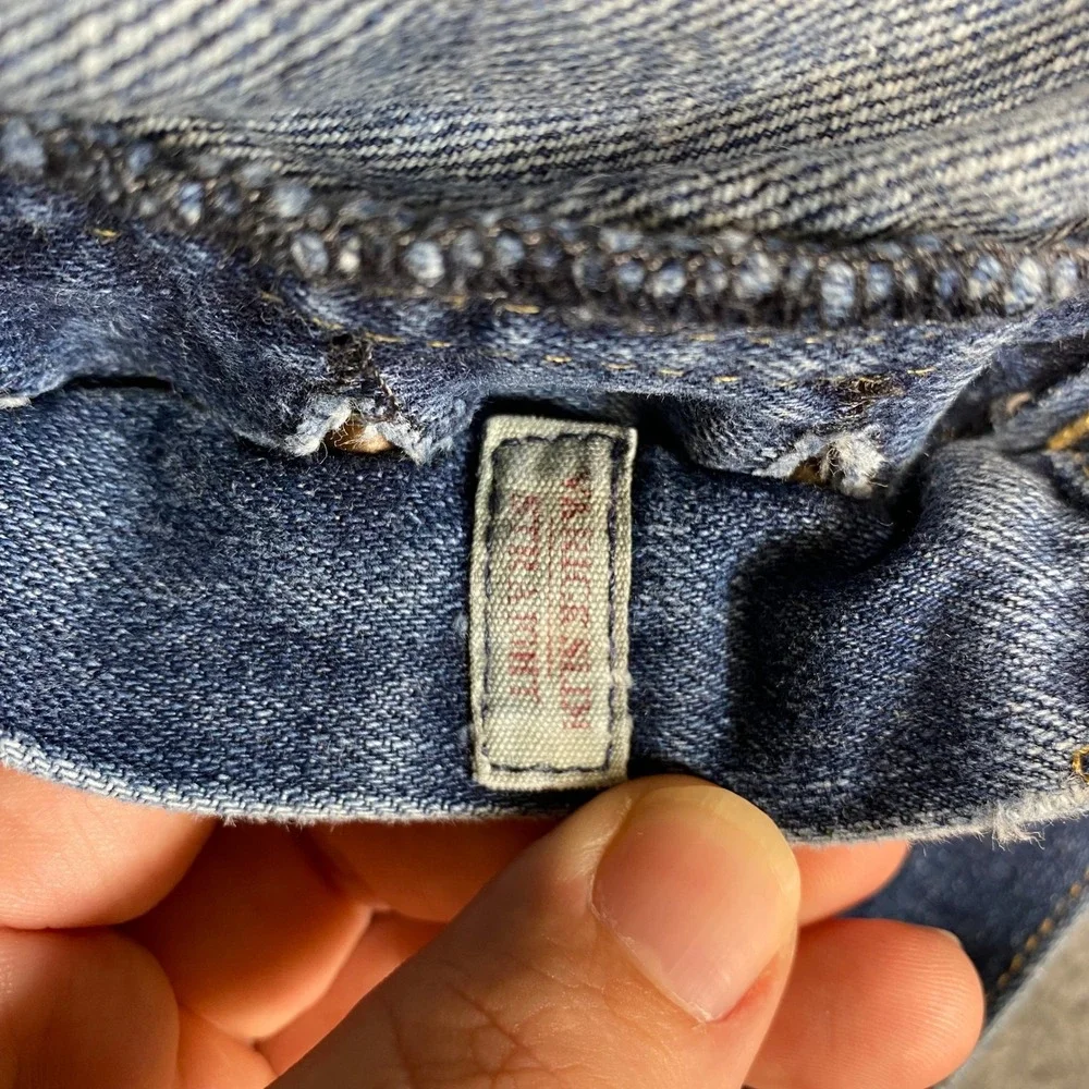Polo Ralph Lauren Varick Slim Straight Jeans Mens 42x32 Clarke Indigo Blue Denim